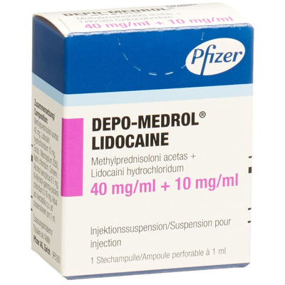 DEPO-MEDROL Lidocaine 40 mg/ml Durchstf 1 ml