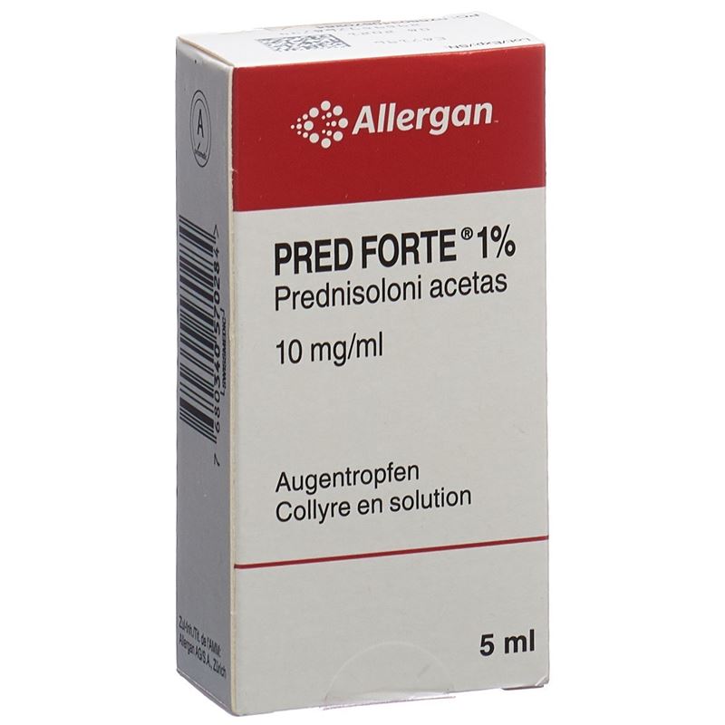 PRED FORTE Gtt Opht 1 % Fl 5 ml