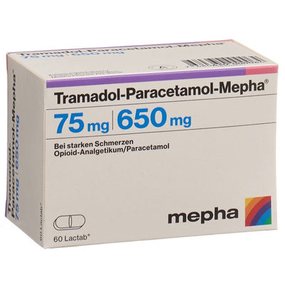 TRAMADOL-PARACETAMOL Mepha 75/650 mg 60 Stk