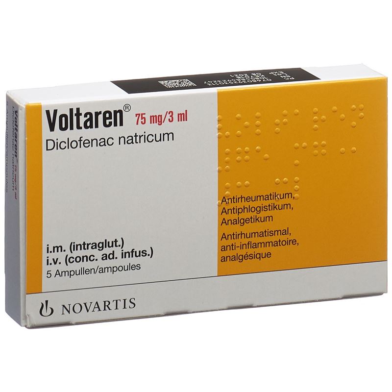 VOLTAREN 75 mg/3ml i.m./i.v. 5 Amp 3 ml