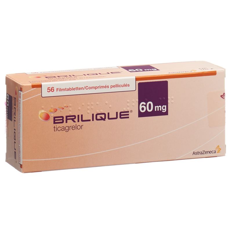 BRILIQUE Filmtabl 60 mg 56 Stk