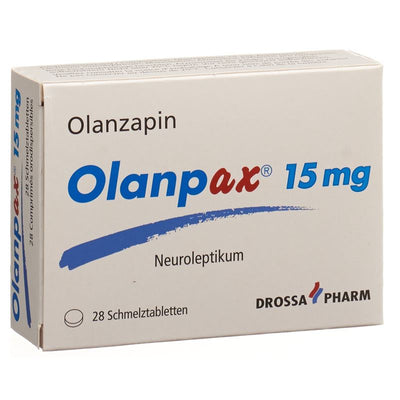 OLANPAX Schmelztabl 15 mg 28 Stk