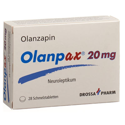 OLANPAX Schmelztabl 20 mg 28 Stk