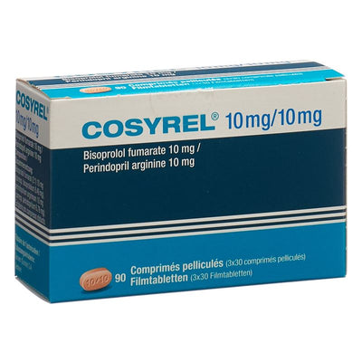 COSYREL Filmtabl Biso 10mg/Perind 10mg 3 x 30 Stk