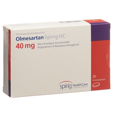 OLMESARTAN Spirig HC Filmtabl 40 mg 30 Stk