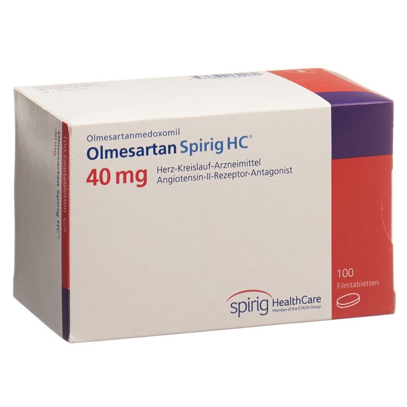 OLMESARTAN Spirig HC Filmtabl 40 mg 100 Stk