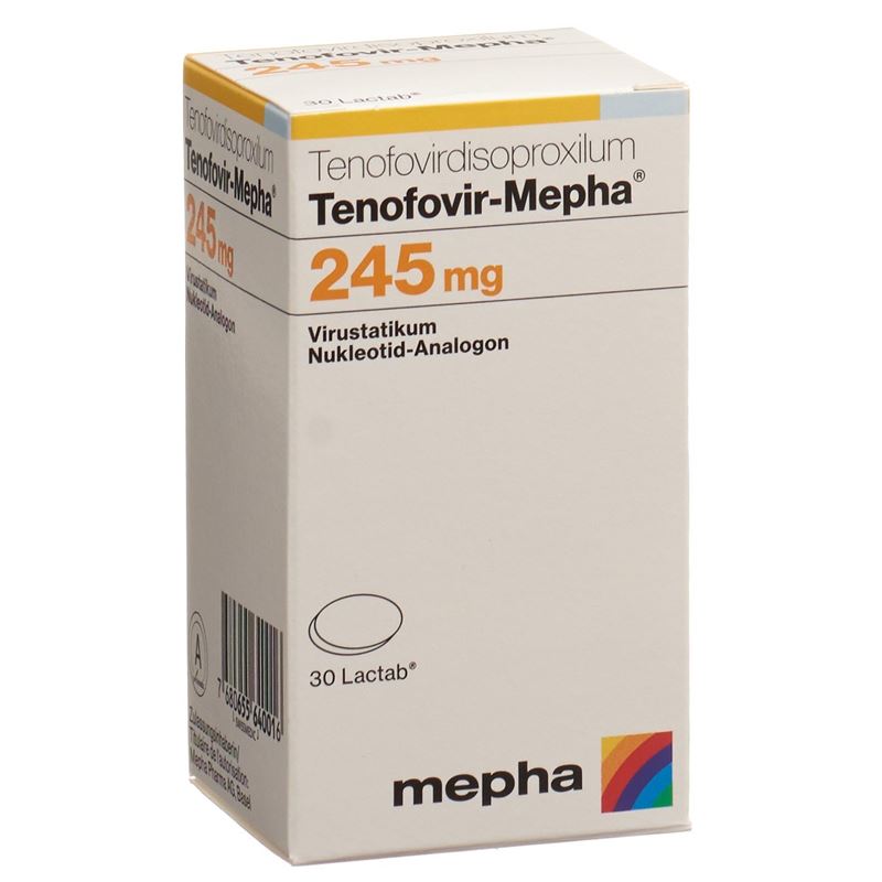 TENOFOVIR Mepha Lactab 245 mg Ds 30 Stk