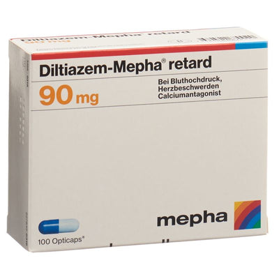 DILTIAZEM Mepha R Opticaps 90 mg 100 Stk