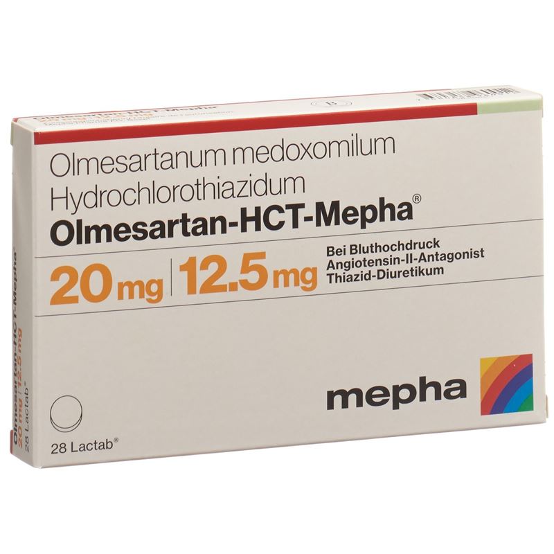 OLMESARTAN-HCT Mepha Filmtabl 20mg/12.5mg 28 Stk