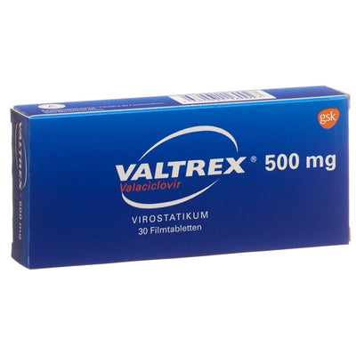 VALTREX Filmtabl 500 mg 30 Stk