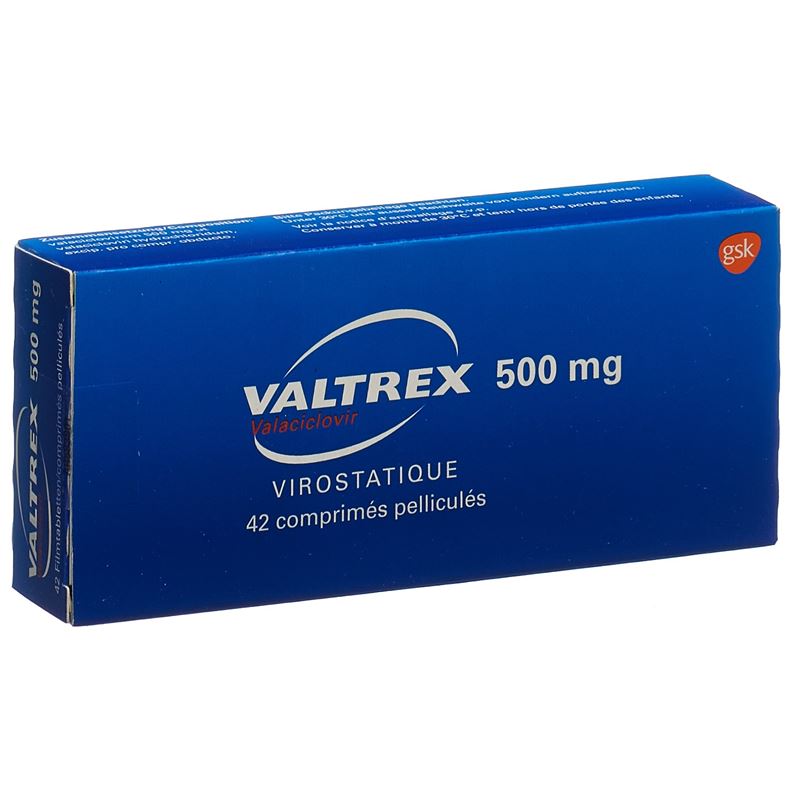 VALTREX Filmtabl 500 mg 42 Stk