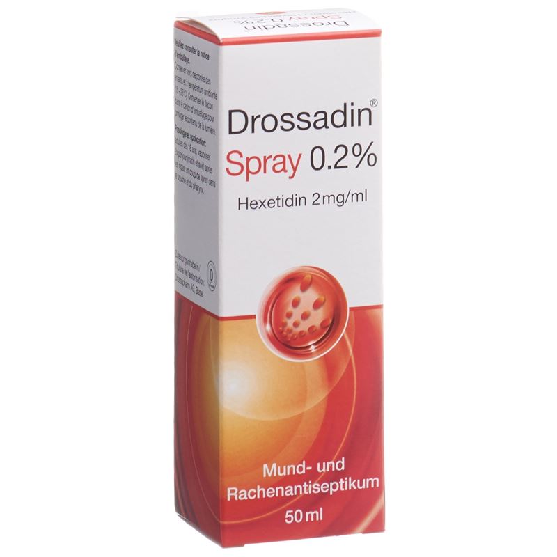 DROSSADIN Spray Lös 0.2 % Glasfl 50 ml