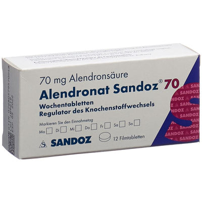 ALENDRONAT Sandoz Filmtabl 70 mg 12 Stk