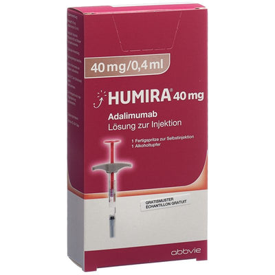 HUMIRA Inj Lös 40 mg/0.4ml Fertspr 0.4 ml