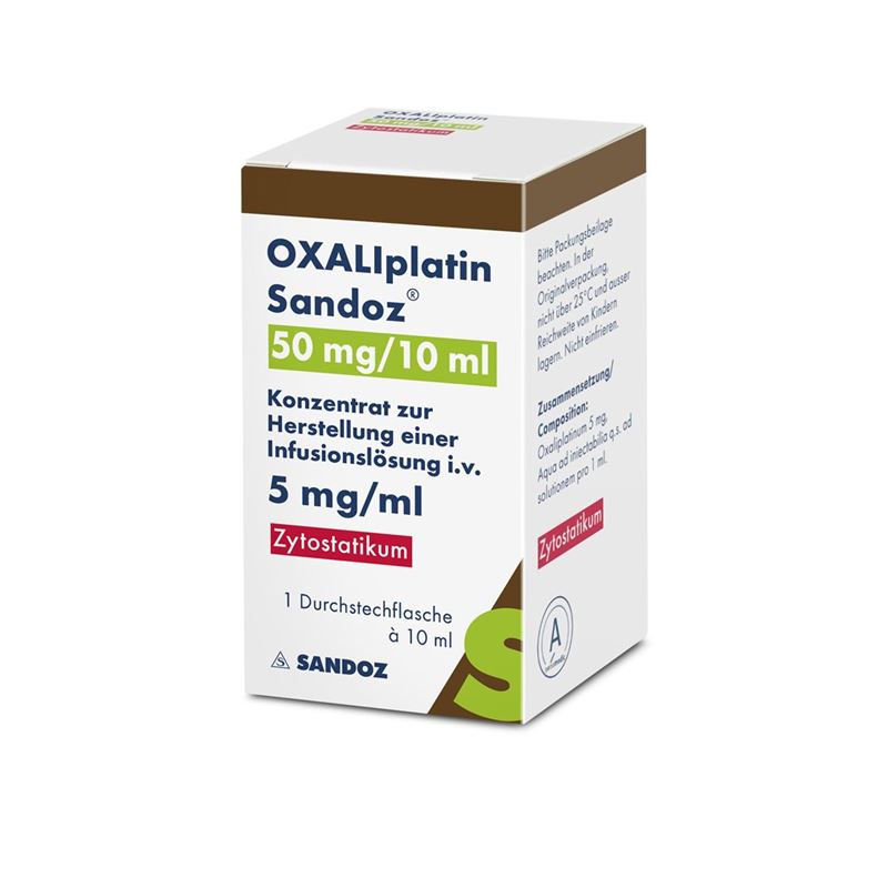 OXALIPLATIN Sandoz Inf Konz 50 mg/10ml Vial