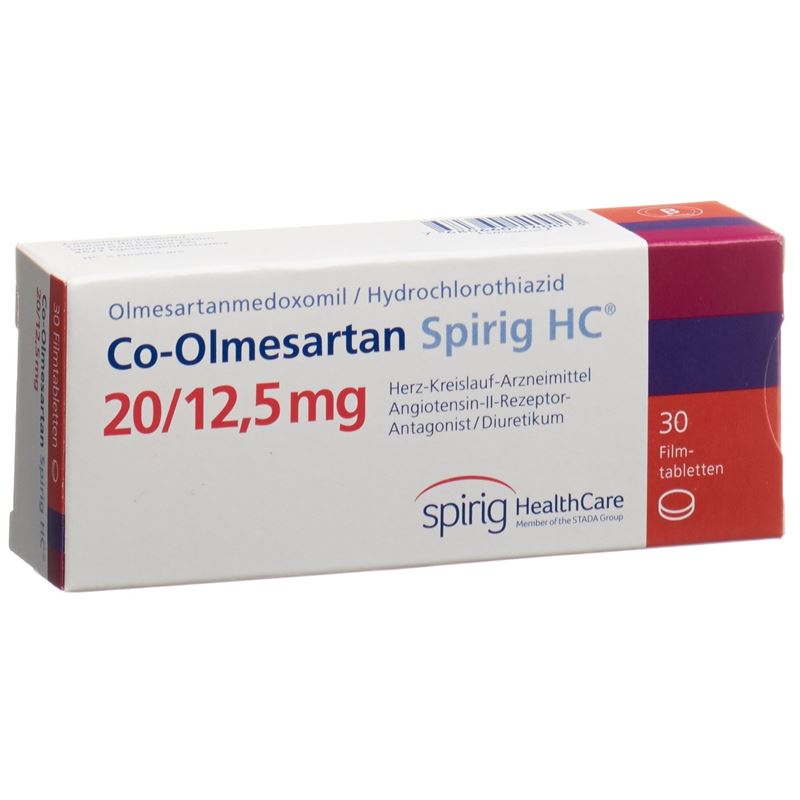 CO-OLMESARTAN Spirig HC Filmtabl 20/12.5mg 30 Stk