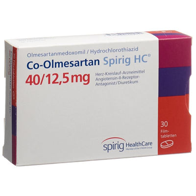 CO-OLMESARTAN Spirig HC Filmtabl 40/12.5mg 30 Stk