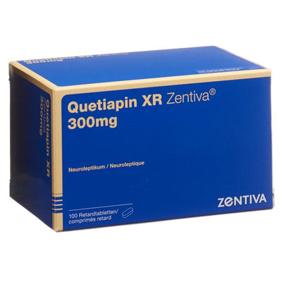 QUETIAPIN XR Zentiva Ret Tabl 300 mg 100 Stk