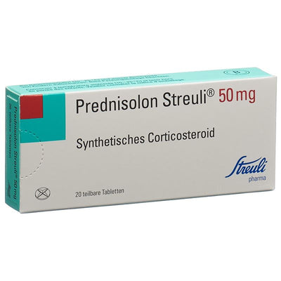 PREDNISOLON Streuli Tabl 50 mg 20 Stk
