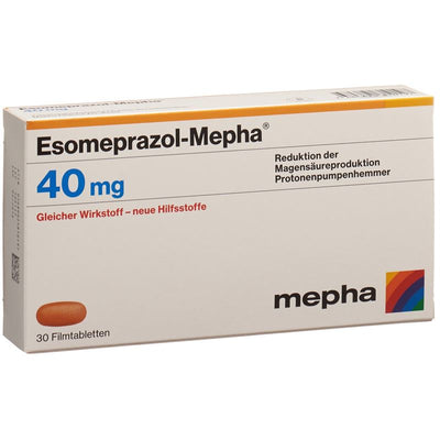 ESOMEPRAZOL Mepha Filmtabl 40 mg 30 Stk
