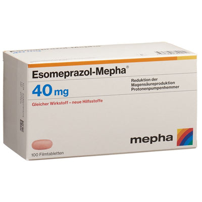 ESOMEPRAZOL Mepha Filmtabl 40 mg 100 Stk
