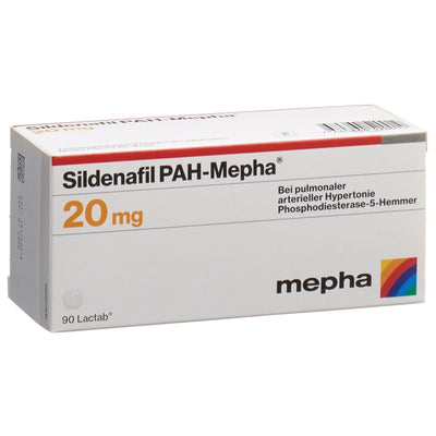 SILDENAFIL PAH-Mepha Filmtabl 20 mg 90 Stk