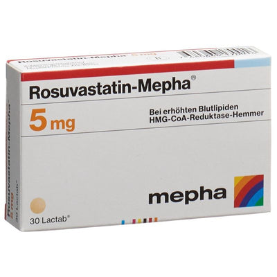 ROSUVASTATIN Mepha Filmtabl 5 mg 30 Stk