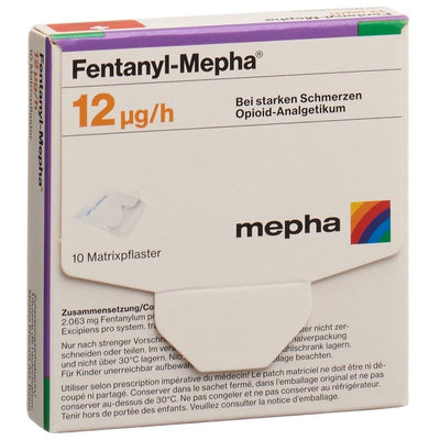 FENTANYL Mepha Matrixpfl 12 mcg/h 10 Stk