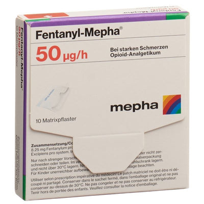 FENTANYL Mepha Matrixpfl 50 mcg/h 10 Stk