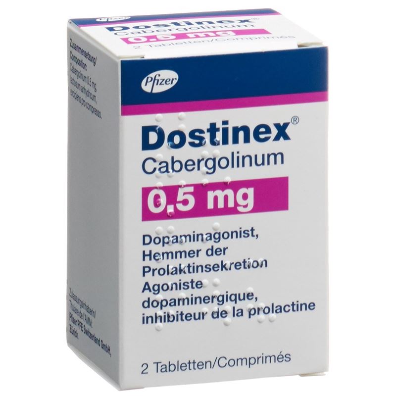 DOSTINEX Tabl 0.5 mg Fl 2 Stk