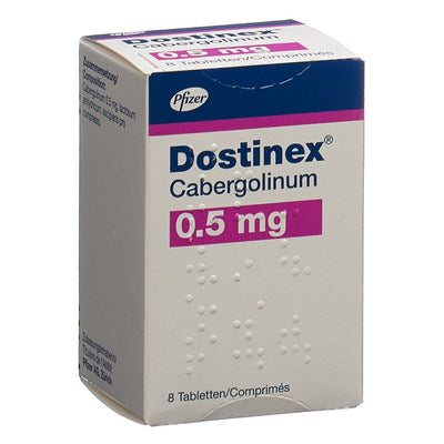 DOSTINEX Tabl 0.5 mg Fl 8 Stk