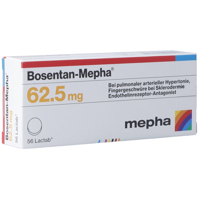 BOSENTAN Mepha Filmtabl 62.5 mg 56 Stk