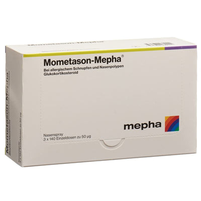 MOMETASON Mepha Nasenspray 50 mcg 3 x 140 Dos