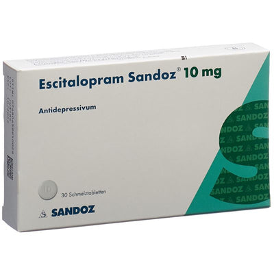 ESCITALOPRAM Sandoz Schmelztabl 10 mg 30 Stk