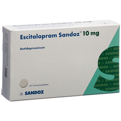 ESCITALOPRAM Sandoz Schmelztabl 10 mg 60 Stk