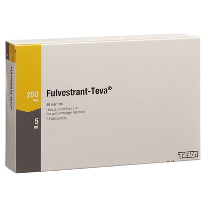 FULVESTRANT Teva Inj Lös 250 mg/5ml Fertspr 2 Stk