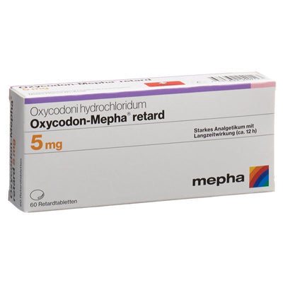 OXYCODON Mepha Ret Tabl 5 mg 60 Stk
