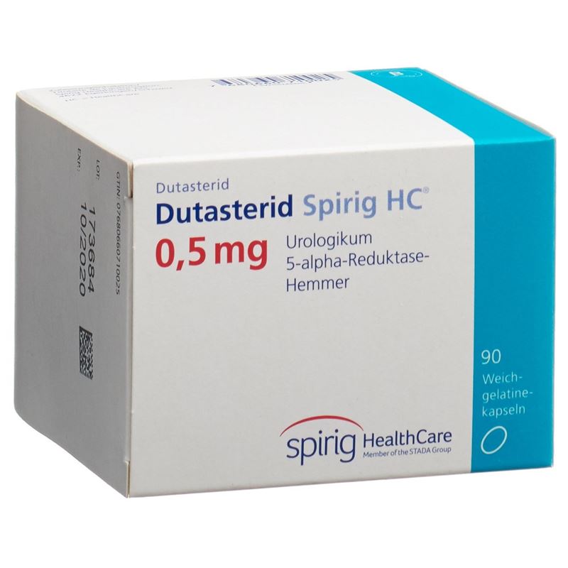 DUTASTERID Spirig HC Weichkaps 0.5 mg 90 Stk