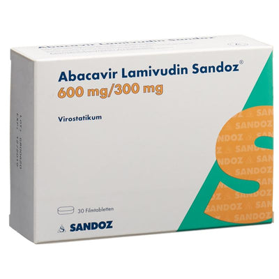 ABACAVIR LAMIVUDIN Sandoz 600/300mg 30 Stk