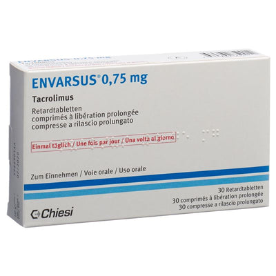 ENVARSUS Ret Tabl 0.75 mg 30 Stk