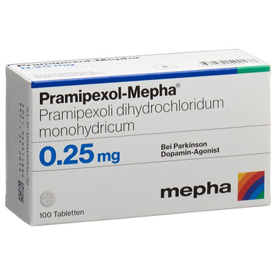 PRAMIPEXOL Mepha Tabl 0.25 mg 100 Stk