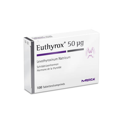 EUTHYROX 50 Tabl 50 mcg 100 Stk