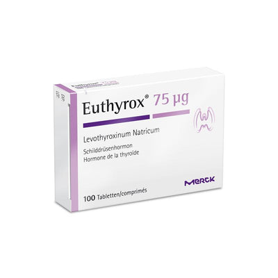 EUTHYROX 75 Tabl 75 mcg 100 Stk