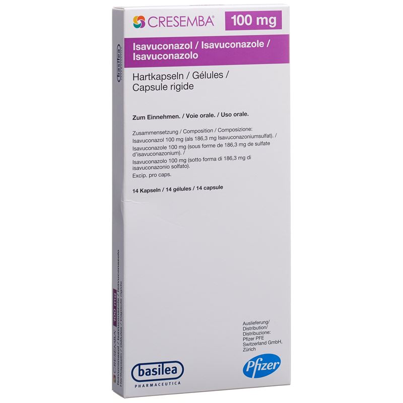 CRESEMBA Kaps 100 mg 14 Stk