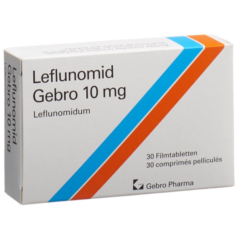 LEFLUNOMID Gebro Filmtabl 10 mg 30 Stk