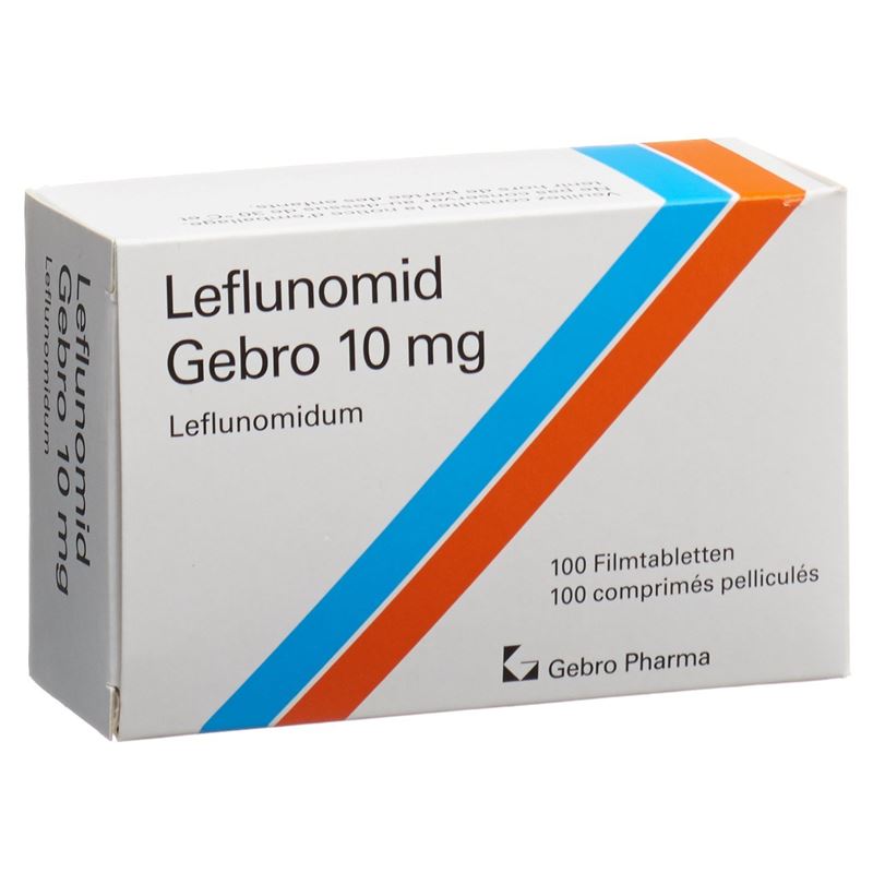 LEFLUNOMID Gebro Filmtabl 10 mg 100 Stk