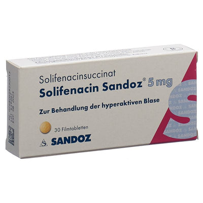 SOLIFENACIN Sandoz Filmtabl 5 mg 30 Stk