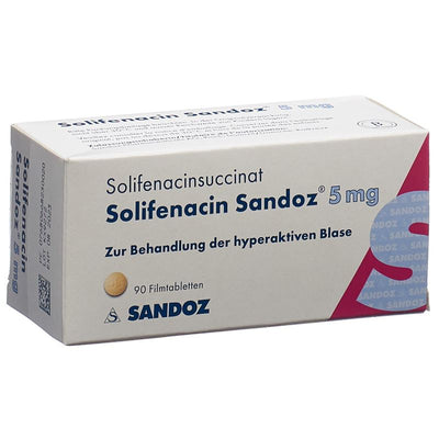 SOLIFENACIN Sandoz Filmtabl 5 mg 90 Stk