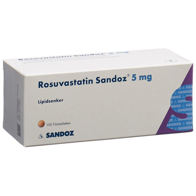 ROSUVASTATIN Sandoz Filmtabl 5 mg 100 Stk