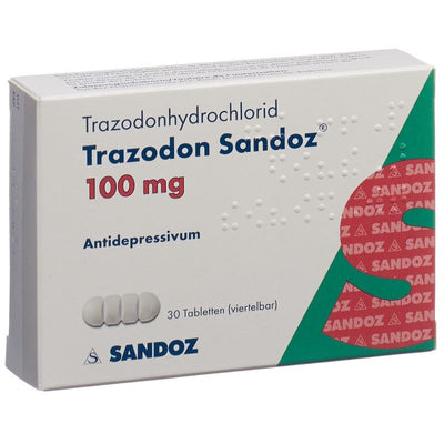 TRAZODON Sandoz Tabl 100 mg 30 Stk